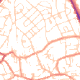 Daytime road noise heatmap for HU17 0EP