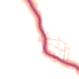 Daytime road noise heatmap for HU17 0GN