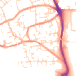 Daytime road noise heatmap for HU17 0PR