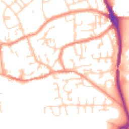 Daytime road noise heatmap for HU17 0PT
