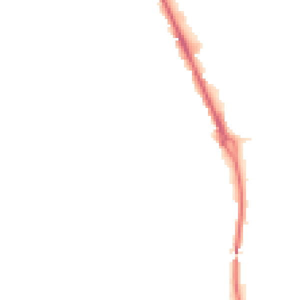 Night-time road noise heatmap for HU17 0QX