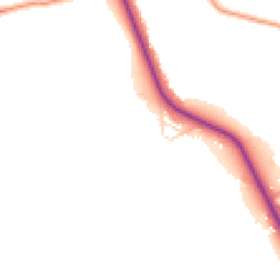 Daytime road noise heatmap for HU17 0RT
