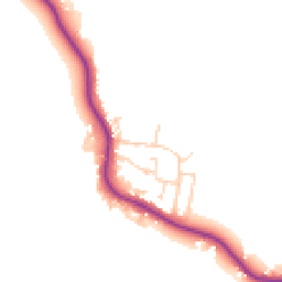 Daytime road noise heatmap for HU17 0TE