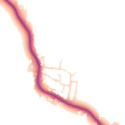 Daytime road noise heatmap for HU17 0TF