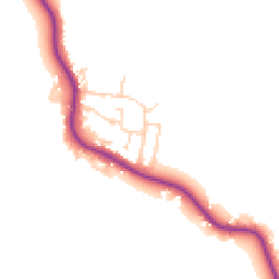 Daytime road noise heatmap for HU17 0TJ