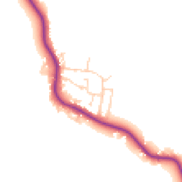 Daytime road noise heatmap for HU17 0TL