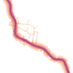 Daytime road noise heatmap for HU17 0TN