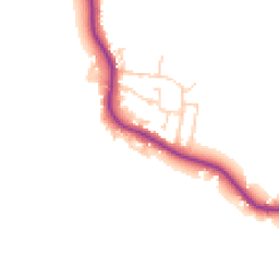 Daytime road noise heatmap for HU17 0UW