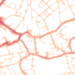 Daytime road noise heatmap for HU17 0UY