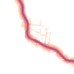 Daytime road noise heatmap for HU17 0WJ