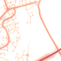 Daytime road noise heatmap for HU17 0YT