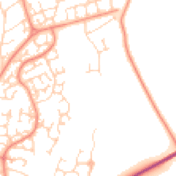 Daytime road noise heatmap for HU17 0ZZ