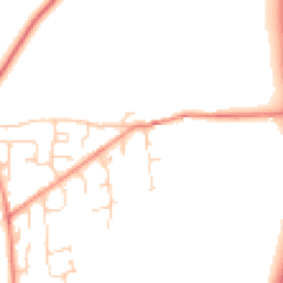 Daytime road noise heatmap for HU17 5AE