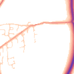 Daytime road noise heatmap for HU17 5AJ
