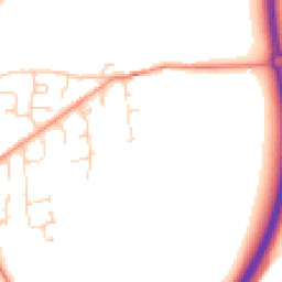 Daytime road noise heatmap for HU17 5AL