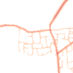 Daytime road noise heatmap for HU17 5JY