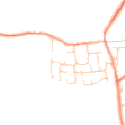 Daytime road noise heatmap for HU17 5LY