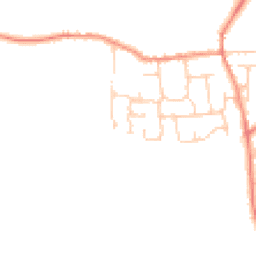 Daytime road noise heatmap for HU17 5NA