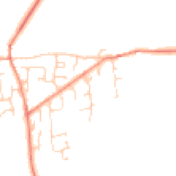 Daytime road noise heatmap for HU17 5NE
