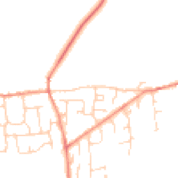 Daytime road noise heatmap for HU17 5NG
