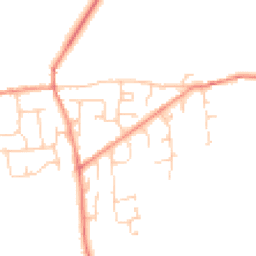 Daytime road noise heatmap for HU17 5NL