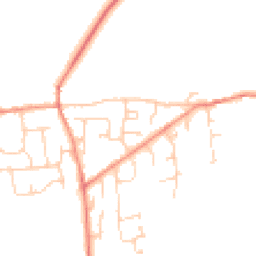 Daytime road noise heatmap for HU17 5NR