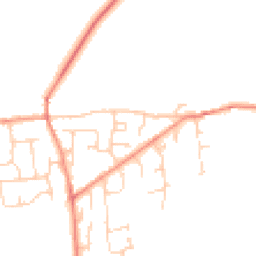 Daytime road noise heatmap for HU17 5NS