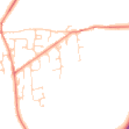 Daytime road noise heatmap for HU17 5PB