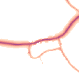 Daytime road noise heatmap for HU17 5PH