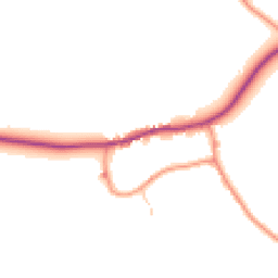 Daytime road noise heatmap for HU17 5PJ