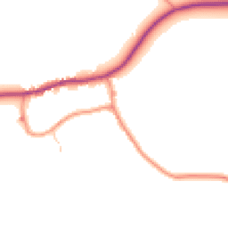 Daytime road noise heatmap for HU17 5PL