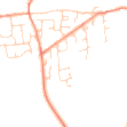 Daytime road noise heatmap for HU17 5QA