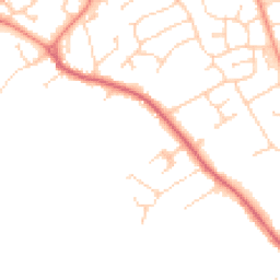 Daytime road noise heatmap for HU17 7BU