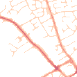 Daytime road noise heatmap for HU17 7DL