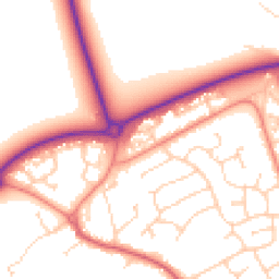 Daytime road noise heatmap for HU17 7DQ