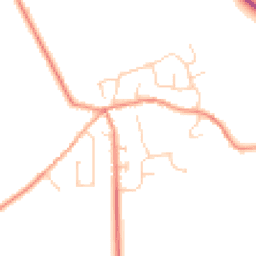 Daytime road noise heatmap for HU17 7FF