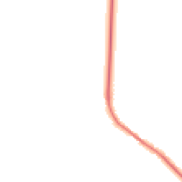 Night-time road noise heatmap for HU17 7FH