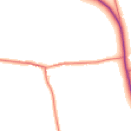 Daytime road noise heatmap for HU17 7GA