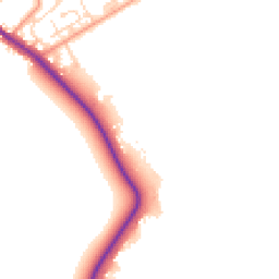 Daytime road noise heatmap for HU17 7LG