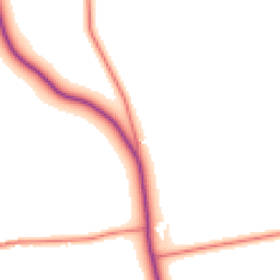 Daytime road noise heatmap for HU17 7PU