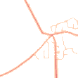Daytime road noise heatmap for HU17 7QU