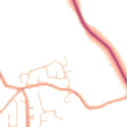 Daytime road noise heatmap for HU17 7RH