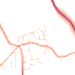 Daytime road noise heatmap for HU17 7RJ