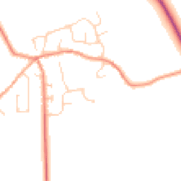 Daytime road noise heatmap for HU17 7RL