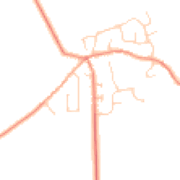 Daytime road noise heatmap for HU17 7RW