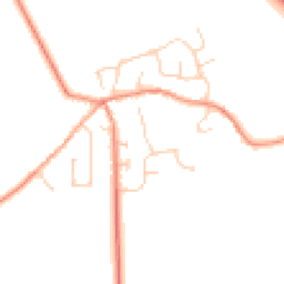 Daytime road noise heatmap for HU17 7SD