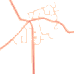 Daytime road noise heatmap for HU17 7SH
