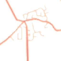 Daytime road noise heatmap for HU17 7SJ