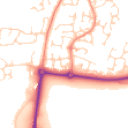 Daytime road noise heatmap for HU17 8FZ