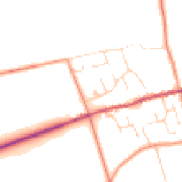 Daytime road noise heatmap for HU17 8GP